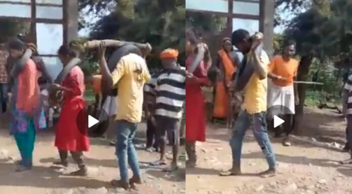 Video: प्रेमी जोड़े के भागने तथा मदद करने वाली नाबालिग (Immature) बहन के साथ बदसलूकी, गले में टायर… प्रेमी जोड़े